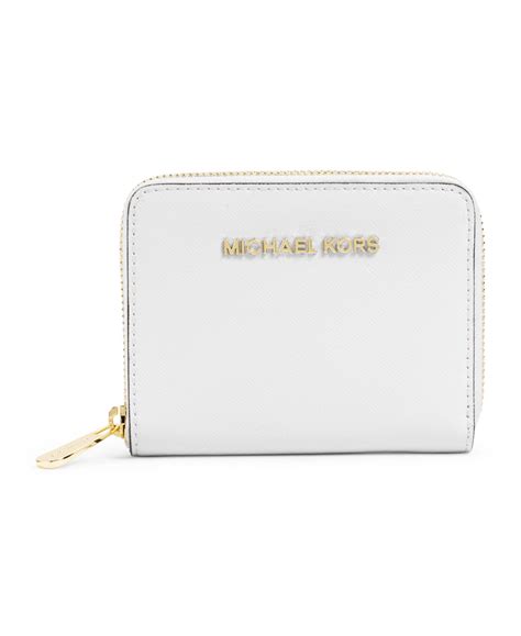 michael kors white wallet|michael kors optic white wallet.